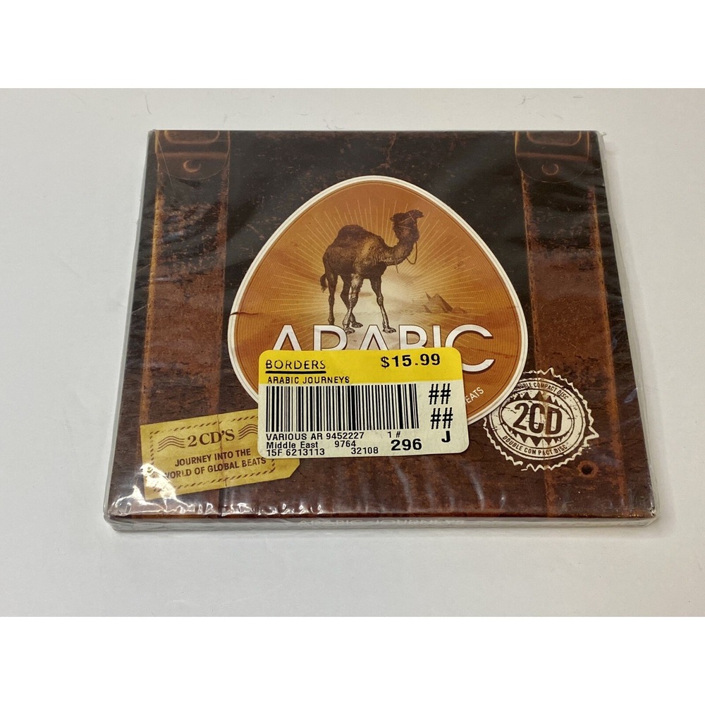 Arabic Journeys CD 2008 Apace Music‎ Into The World Of Global Beats 2 CDS